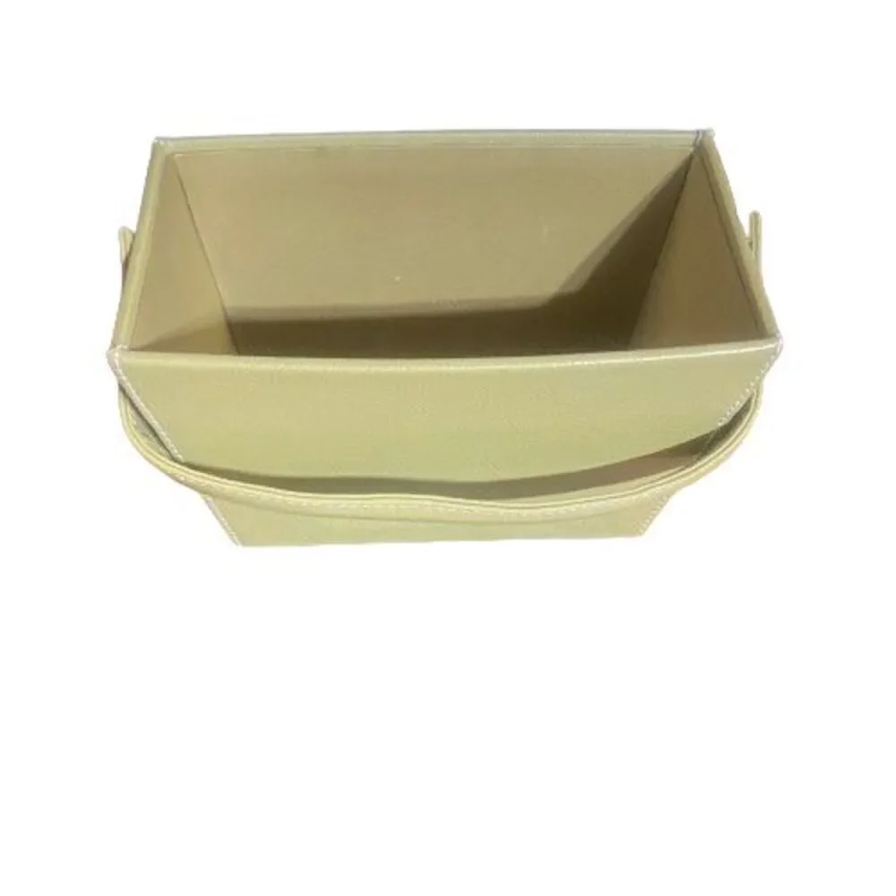 Bucket Simulated Leather Unbranded Vintage Bin Container
